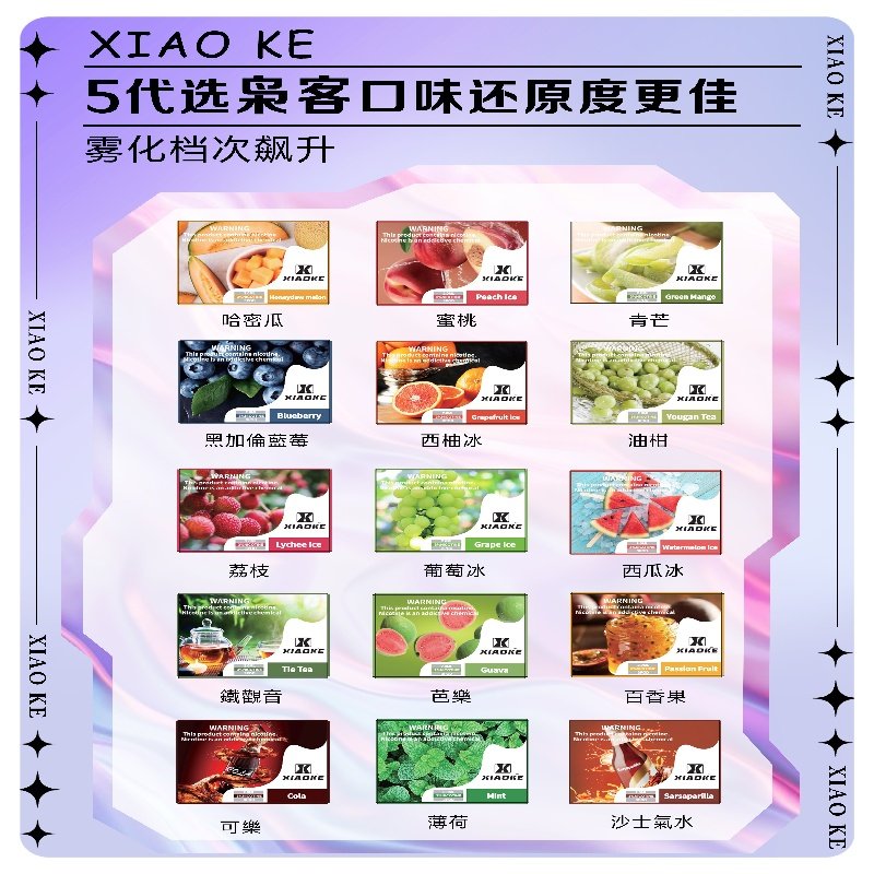 XIAOKE梟客五代煙彈 可替換式電子煙適配ILIA五代Relx六代:圖片 2